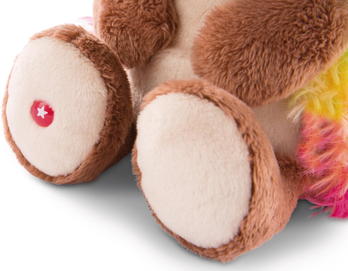 Nici knuffel Glubschis egel junior 25 cm pluche - Bruin