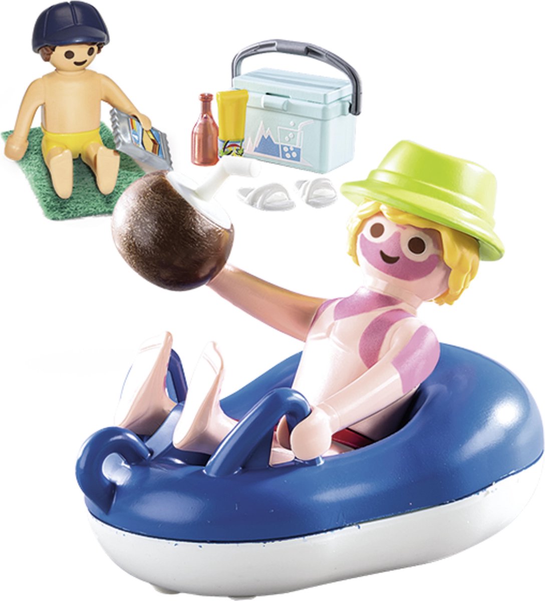 Playmobil Family Fun Badgast met zwembanden (70112)