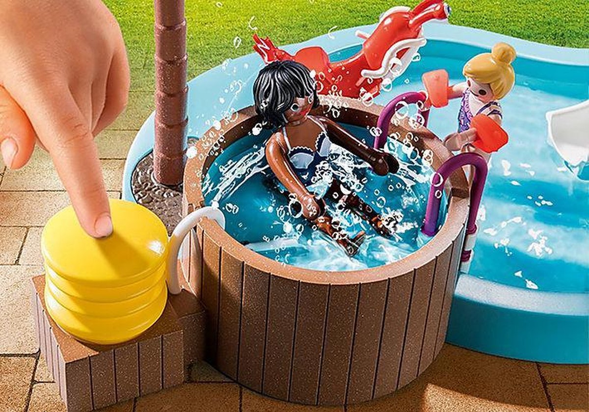 Playmobil Family Fun Kinderzwembad met whirlpool (70611)