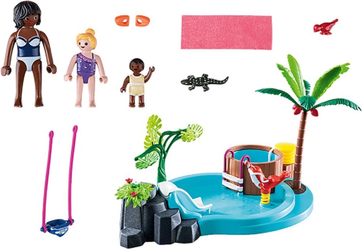 Playmobil Family Fun Kinderzwembad met whirlpool (70611)