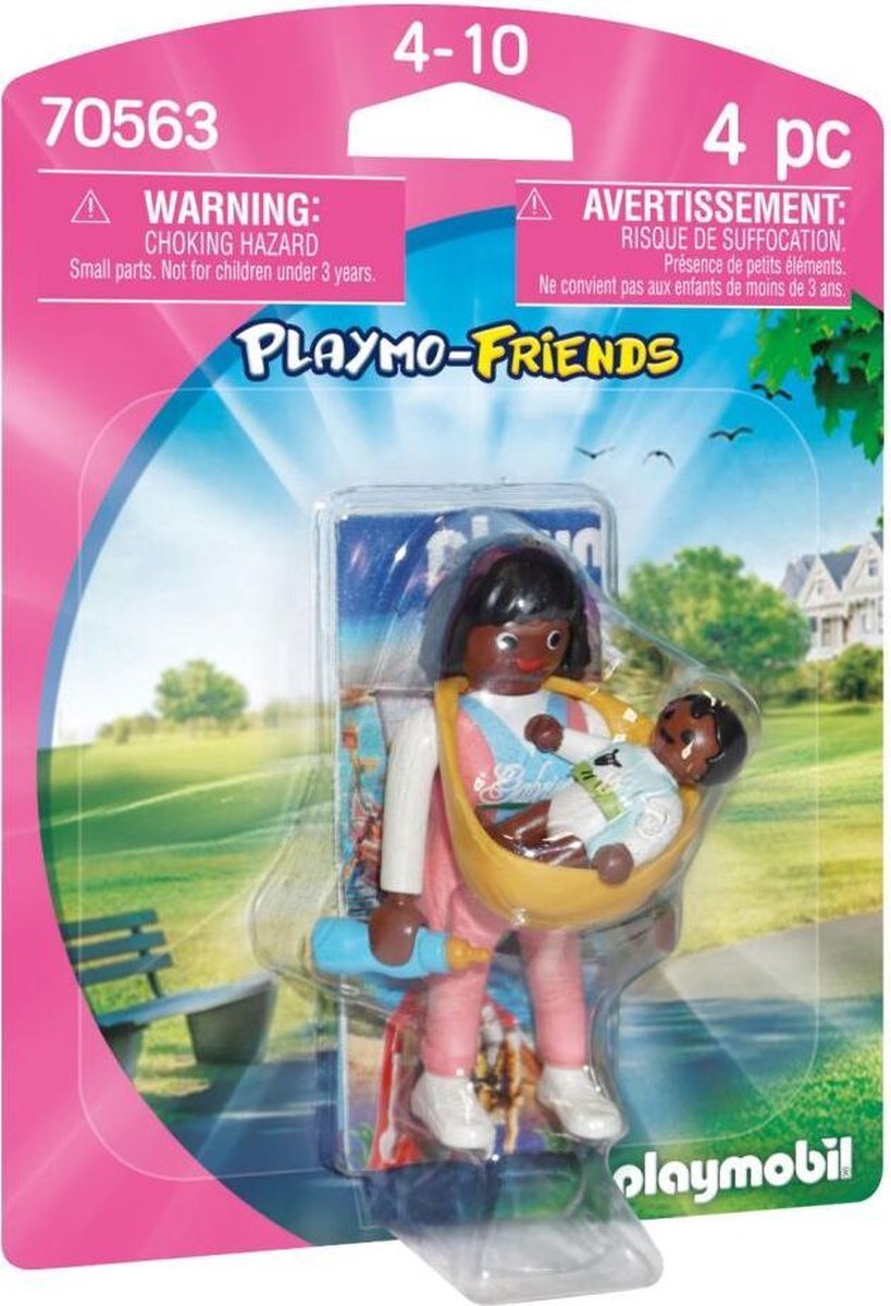 Playmobil Playmo Friends Mama met draagzak (70563)