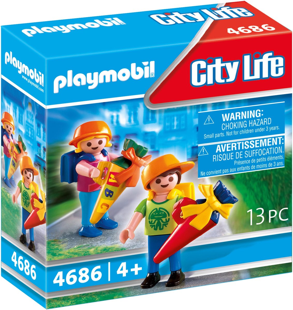 Playmobil City Life Eerste schooldag (4686)