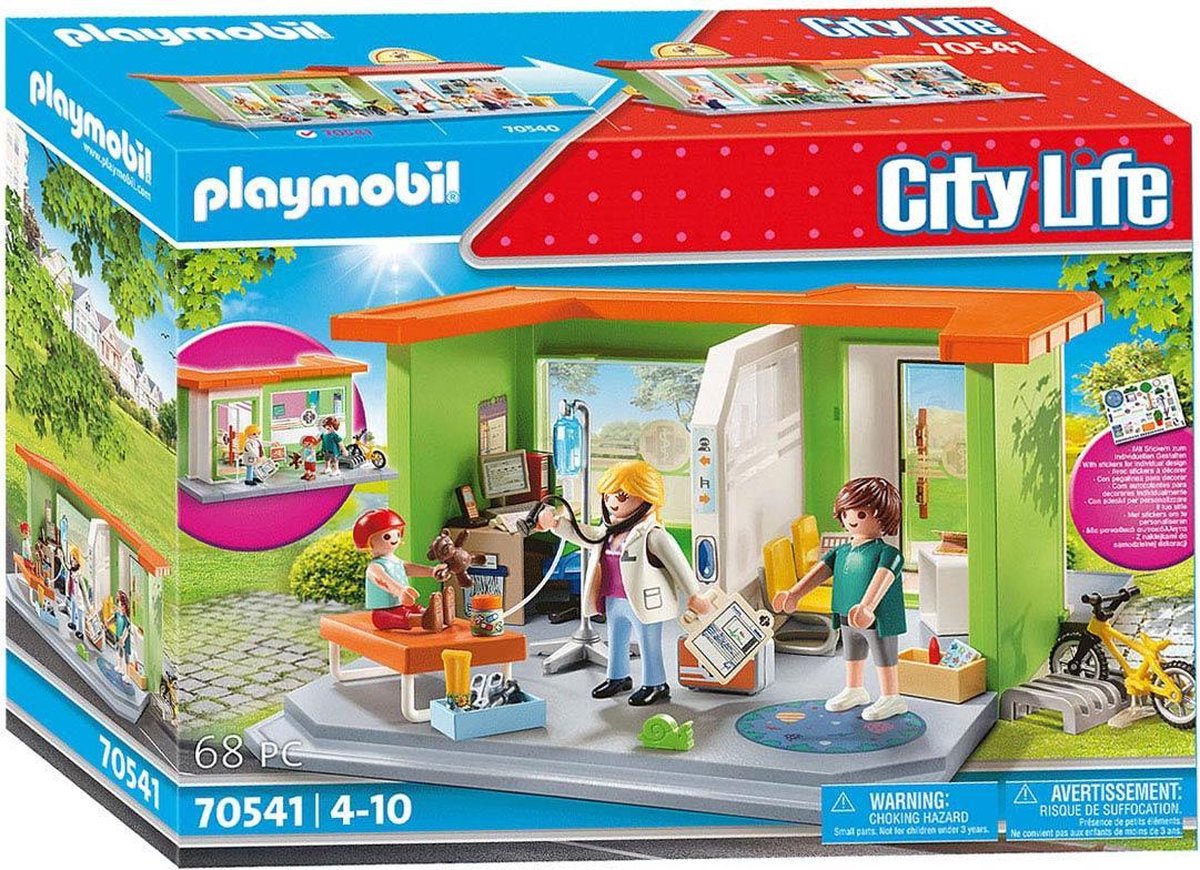 Playmobil City Life Mijn kinderartspraktijk (70541)