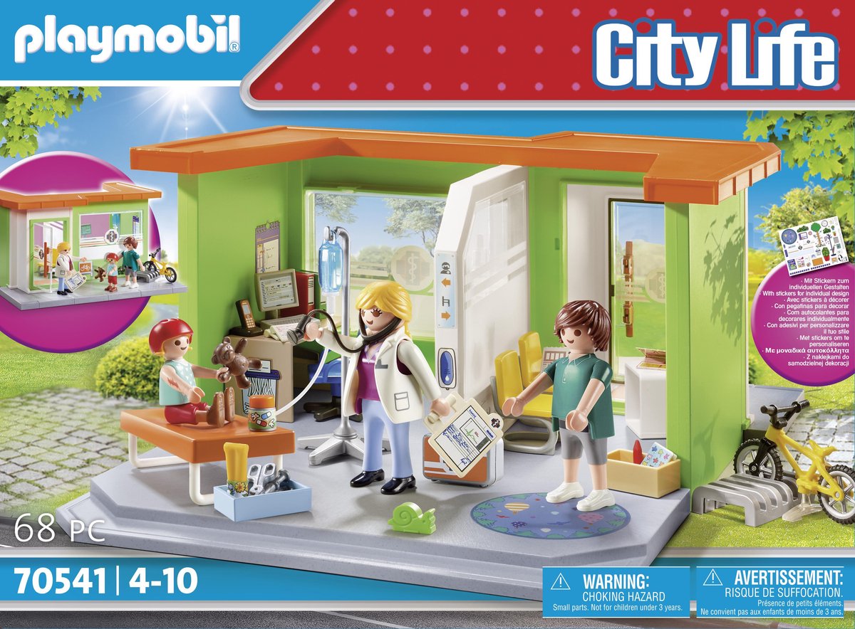 Playmobil City Life Mijn kinderartspraktijk (70541)