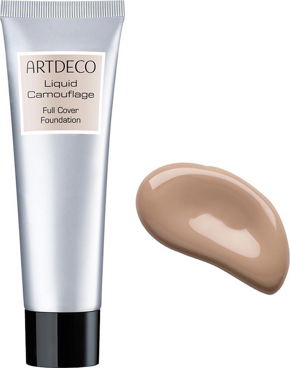 Artdeco 22 - Dust Liquid Camouflage Full Cover Foundation 25ml - Beige