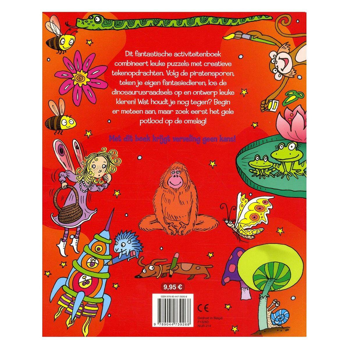 Het megasupercoole puzzel en spelletjesboek