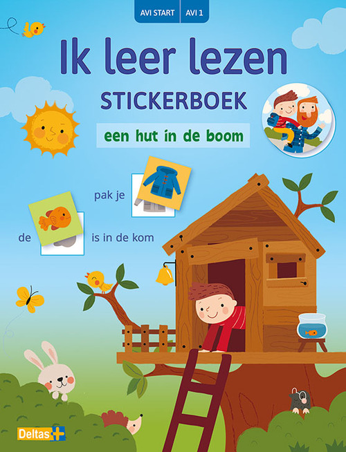 Top1Toys Ik leer lezen Stickerboek - Een hut in de boom (AVI START / AVI 1)