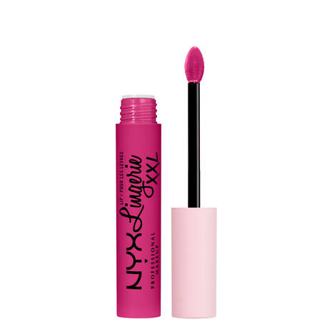 NYX Professional Makeup Lip Lingerie XXL Matte Liquid Lipstick Pink Hit - Roze