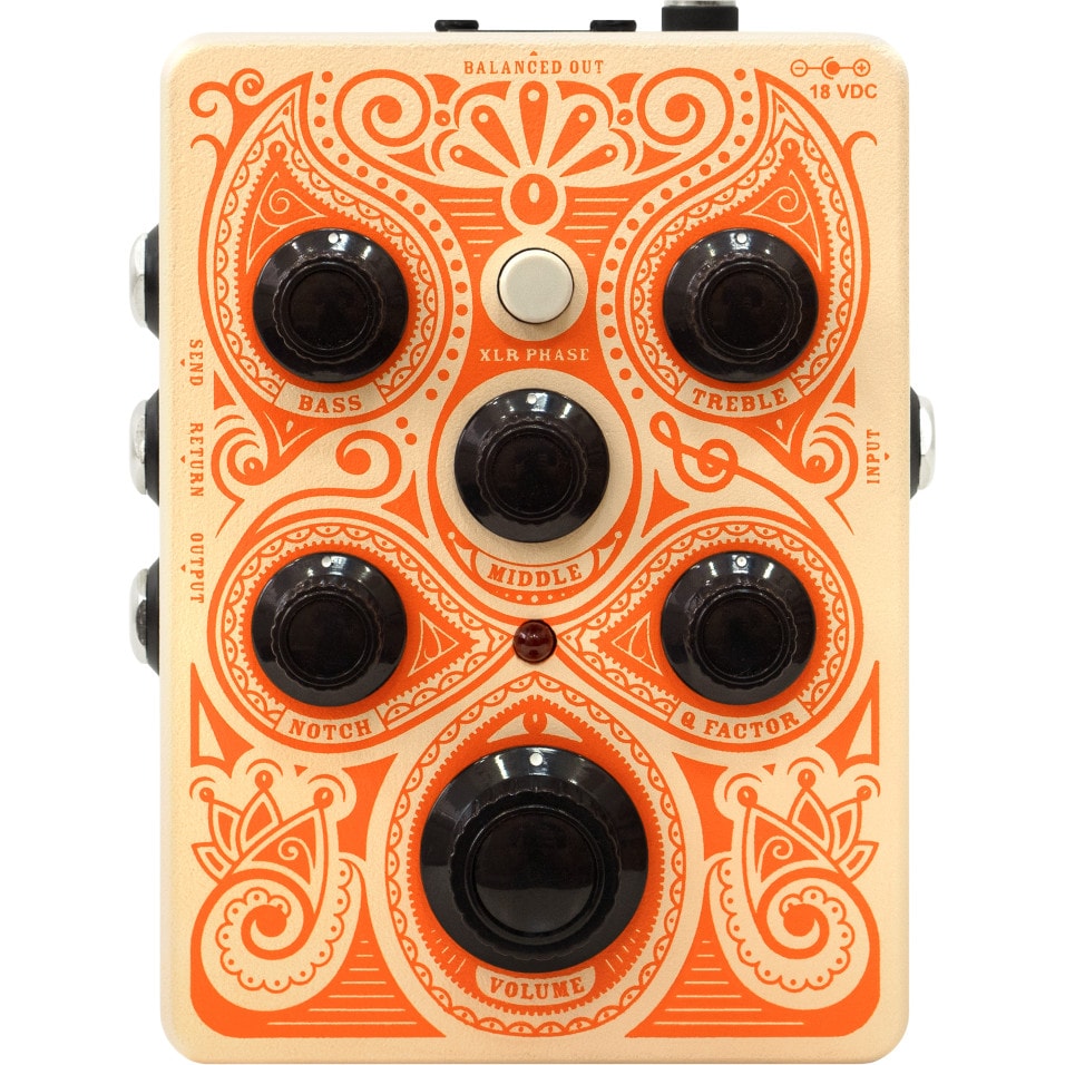 Orange Acoustic Pedal akoestische voorversterker