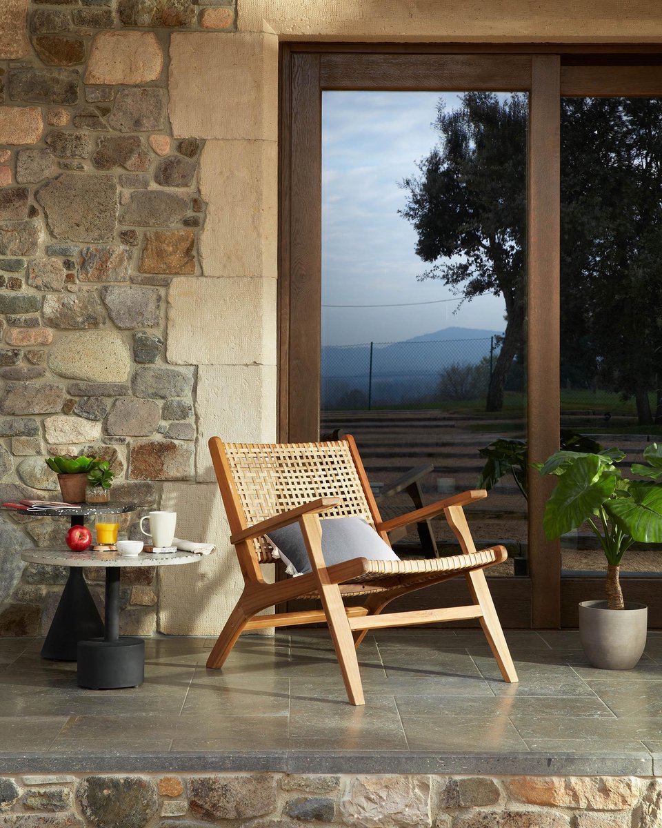 Kave Home Grignoon Tuinstoel - Beige