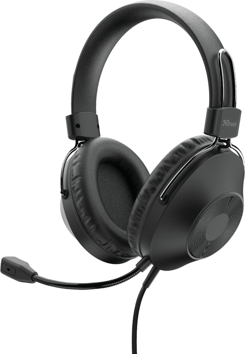 Trust HS-250 Headset Hoofdband - Zwart