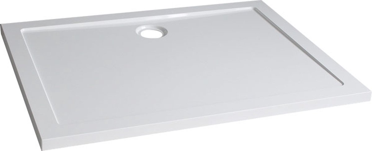 Wiesbaden Xellanz douchebak 120x90x4cm SMC rechthoek 21.3611 - Wit