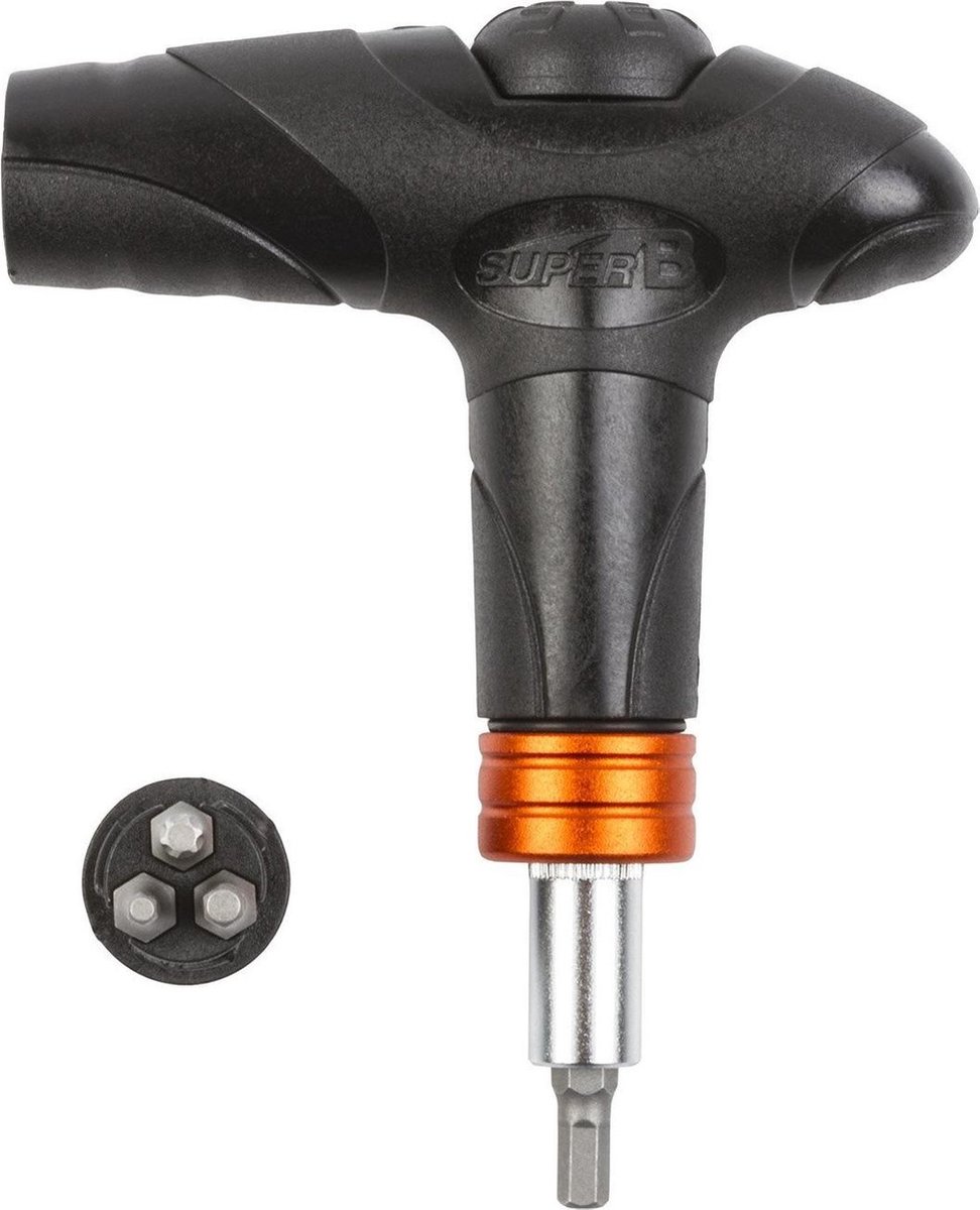 Super B Momentsleutel Tb-tw50 3-4-5 Mm - Zwart