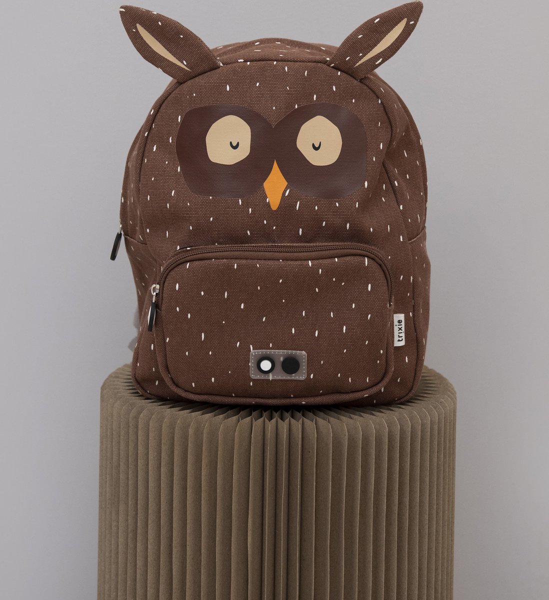Trixie Kids Backpack Mr. Owl - Bruin