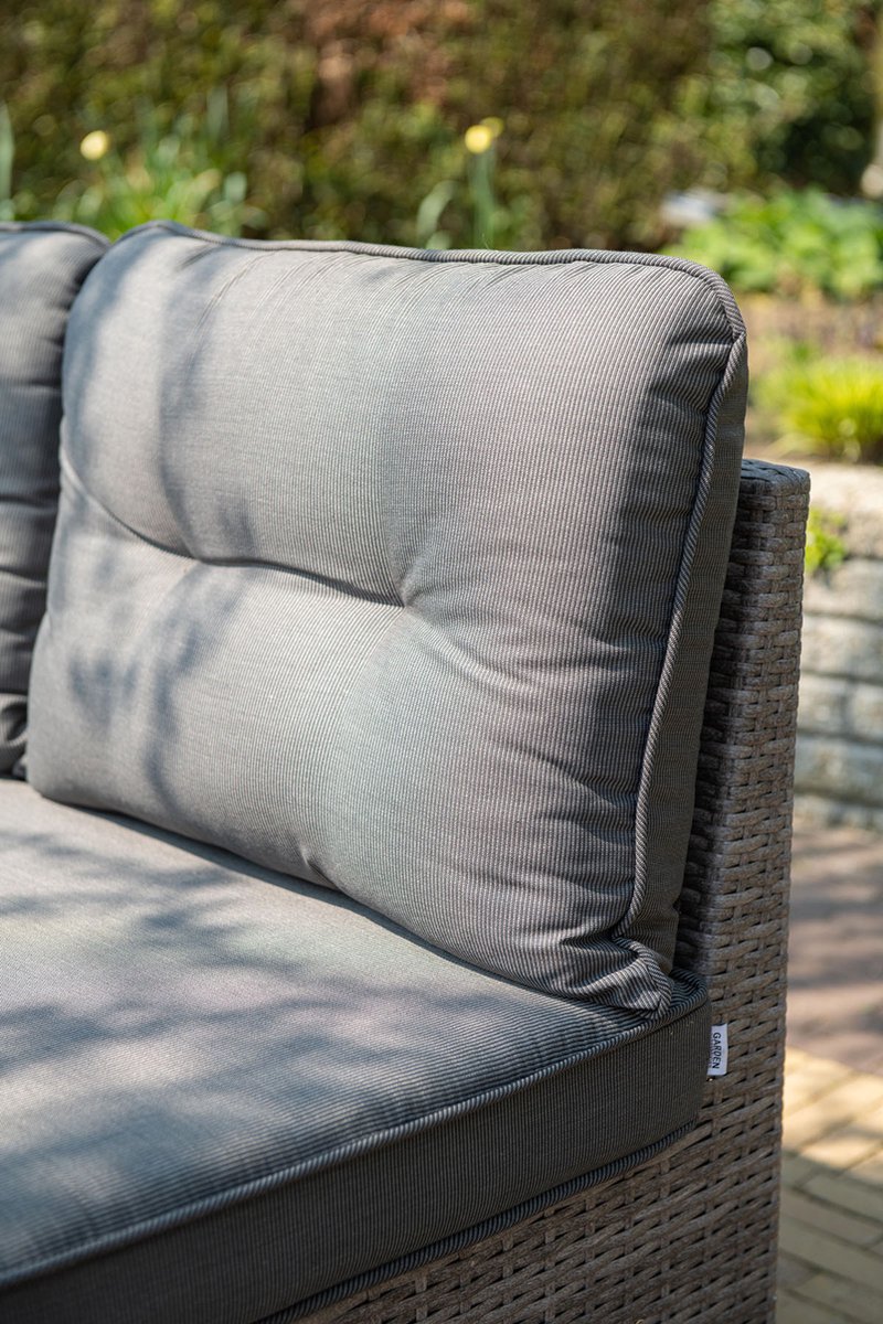 Garden Impressions Lapa Lounge Dining Set 5-delig - - Grijs