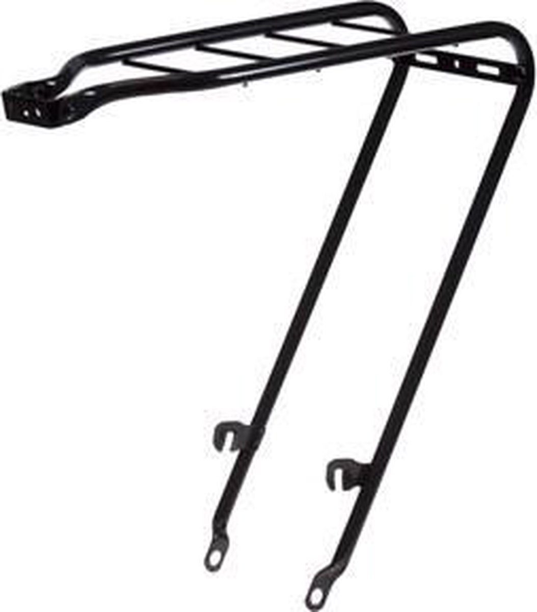 Steco Bagagedrager Doorgezet Staal 28 Inch - Zwart