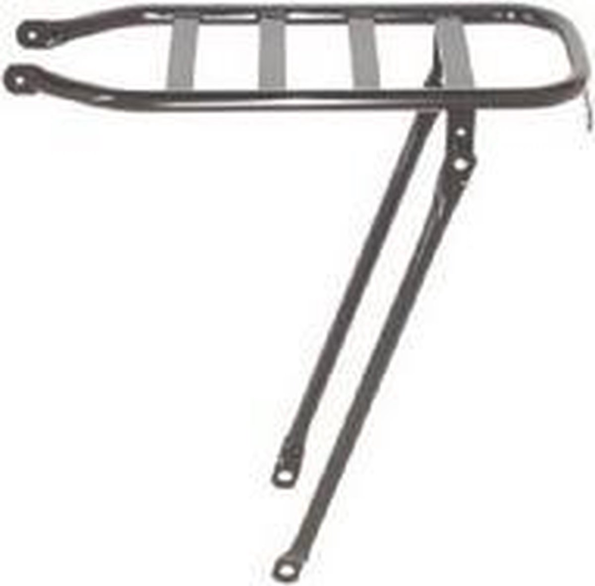 Steco Bagagedrager Doorgezet Staal 28 Inch - Zwart