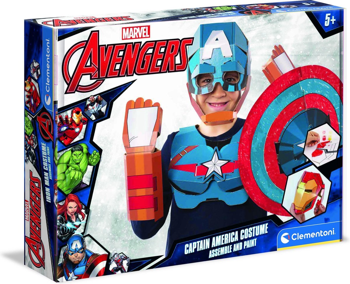 Clementoni Marvel Captain America Masker