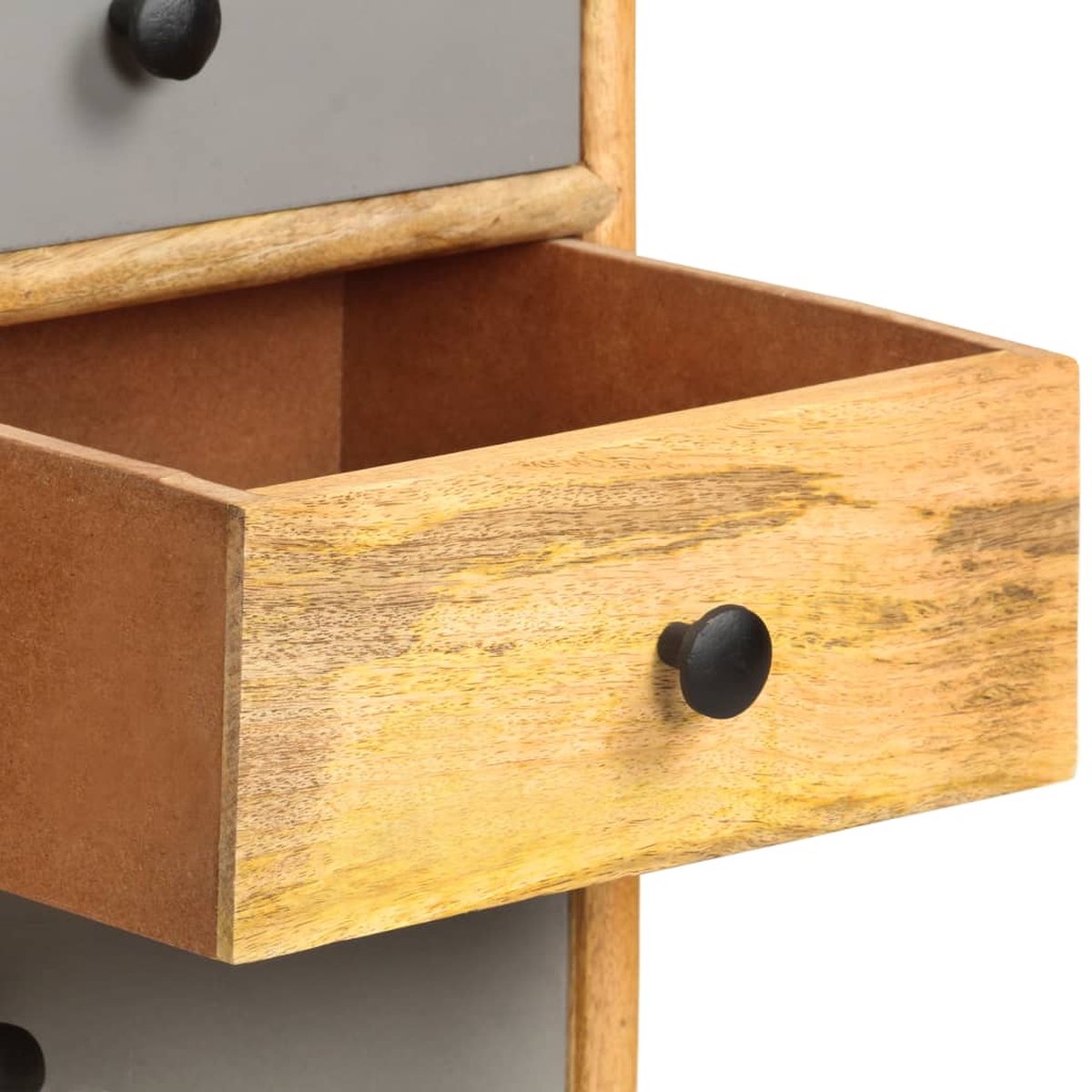 Vidaxl Dressoir 110x30x82 Cm Massief Mangohout - Bruin