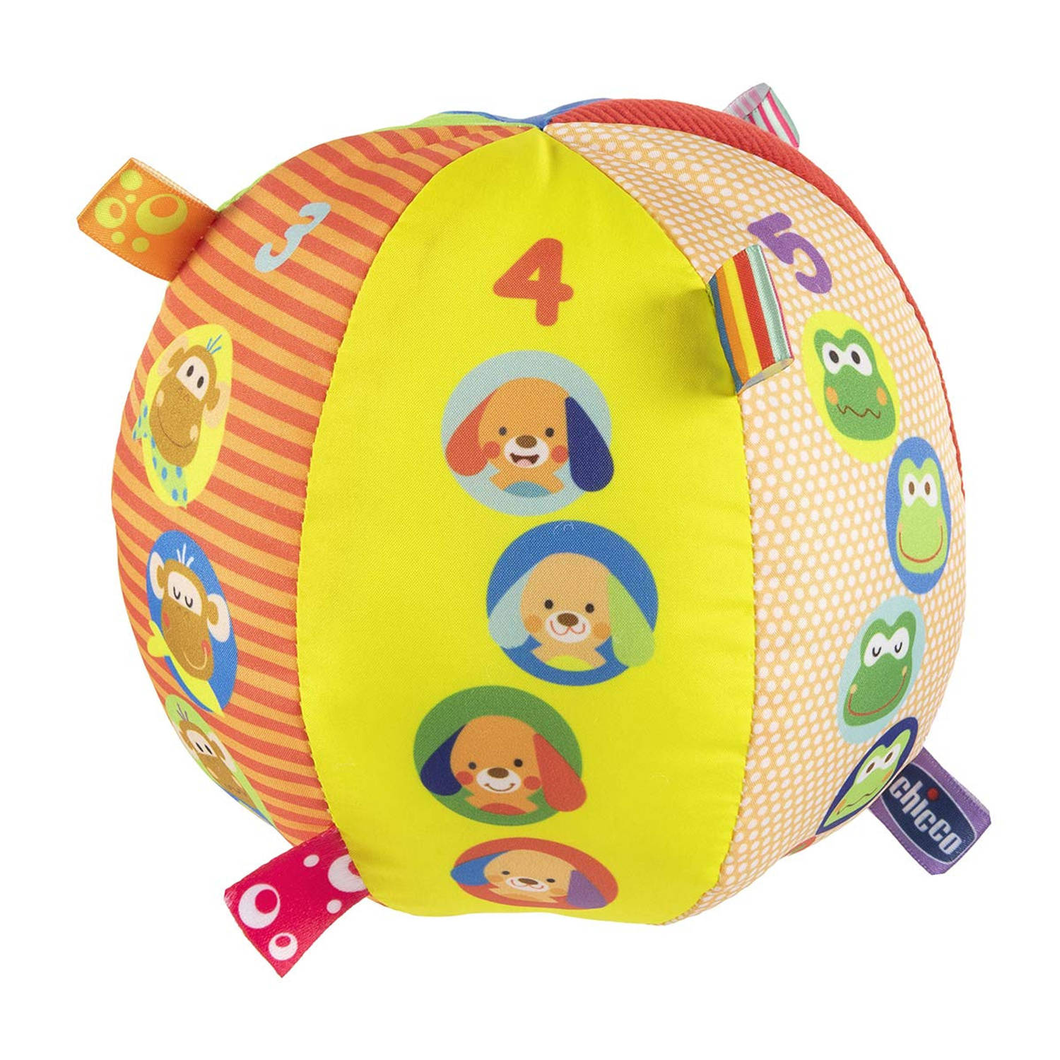 Chicco Bal Met Rammelgeluid Junior 9,5 Cm Polyester