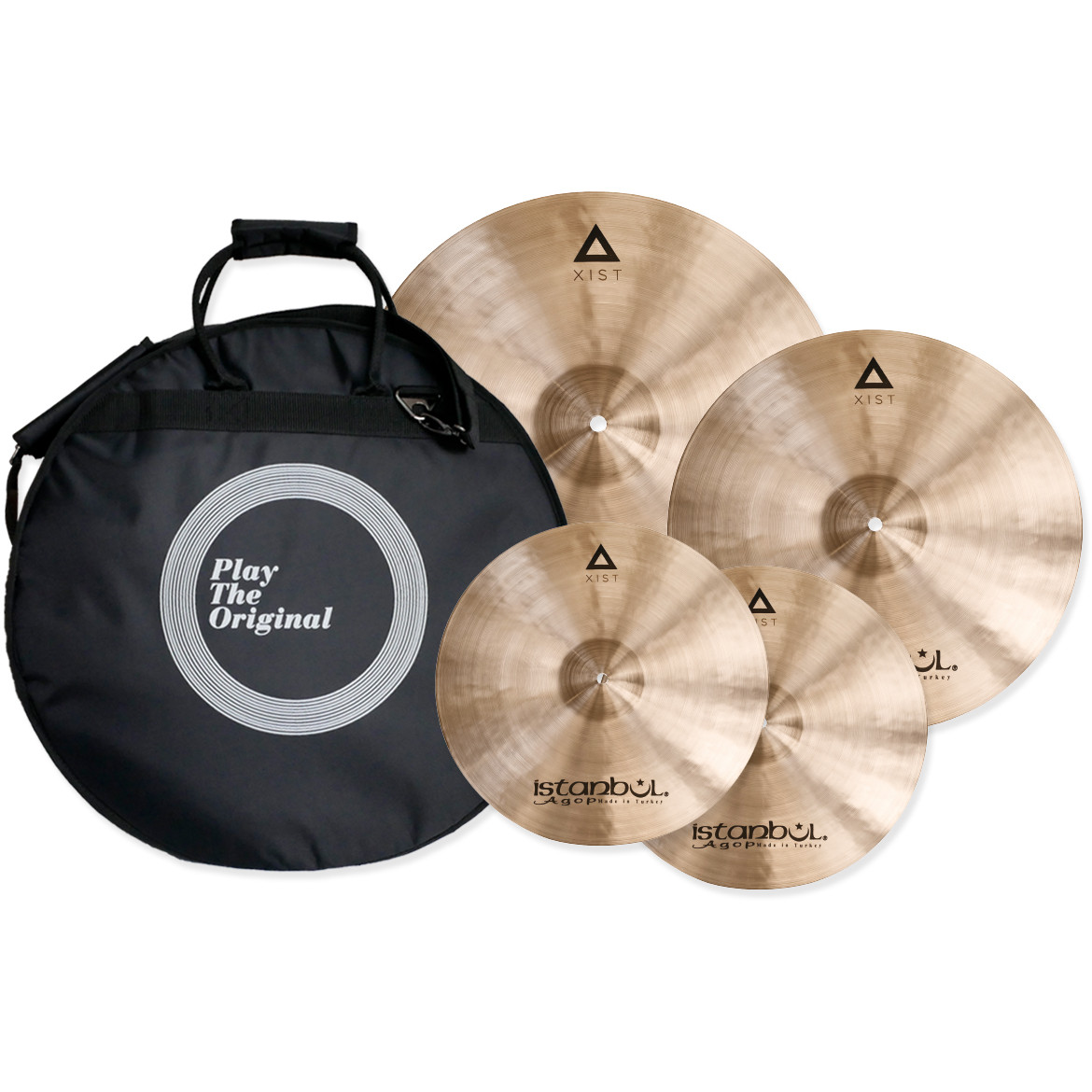 Istanbul Agop XIST bekkenset 14, 16, 20 incl. bekkentas