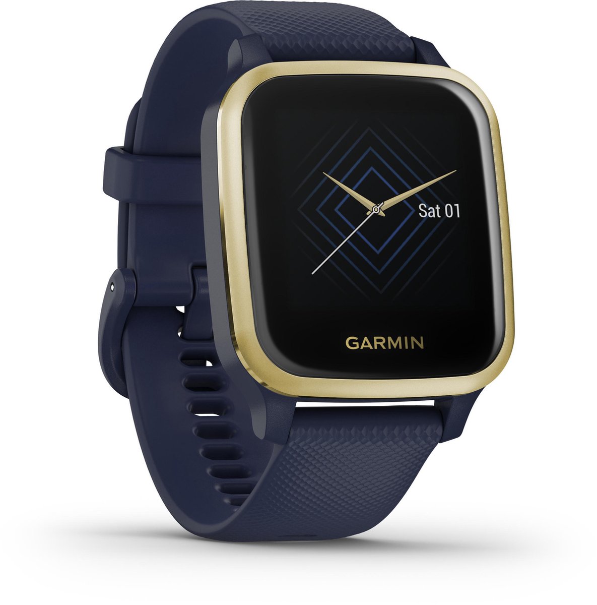 Garmin Venu Sq Music Blauw/ - Goud