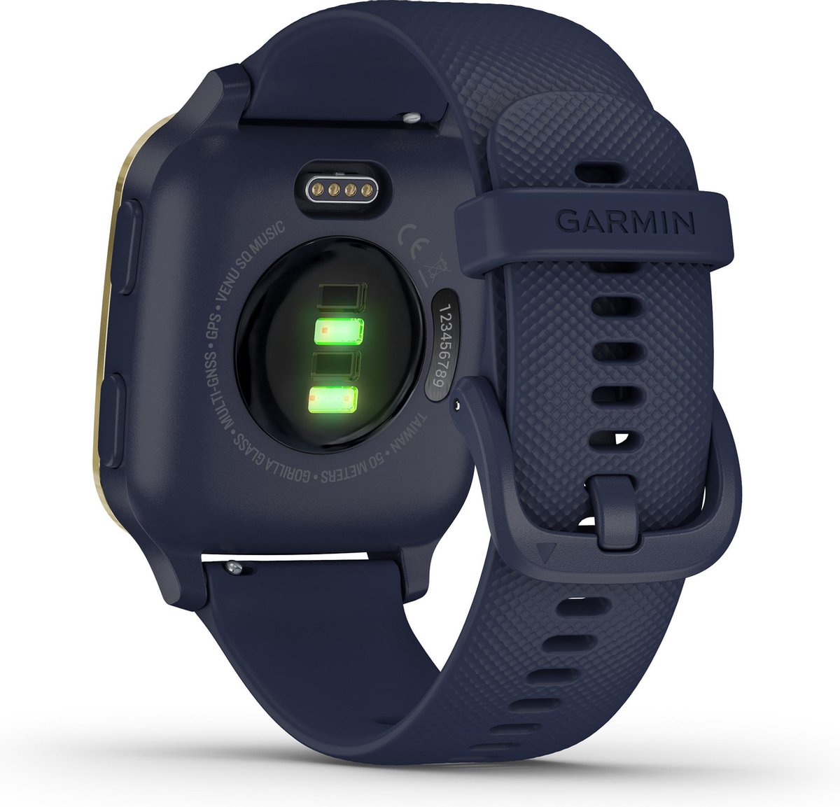 Garmin Venu Sq Music Blauw/ - Goud