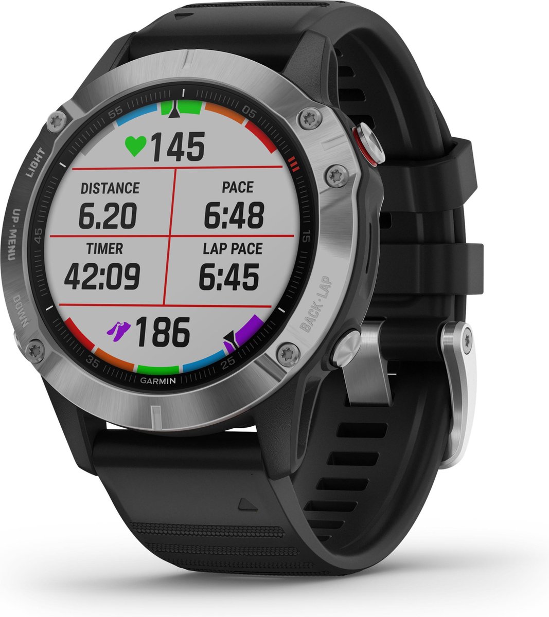 Garmin Fenix 6 47 mm - Zwart