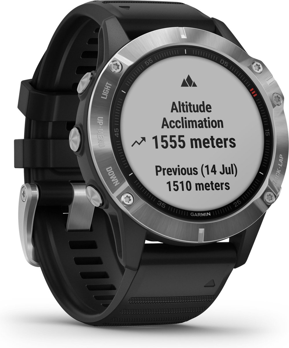 Garmin Fenix 6 47 mm - Zwart