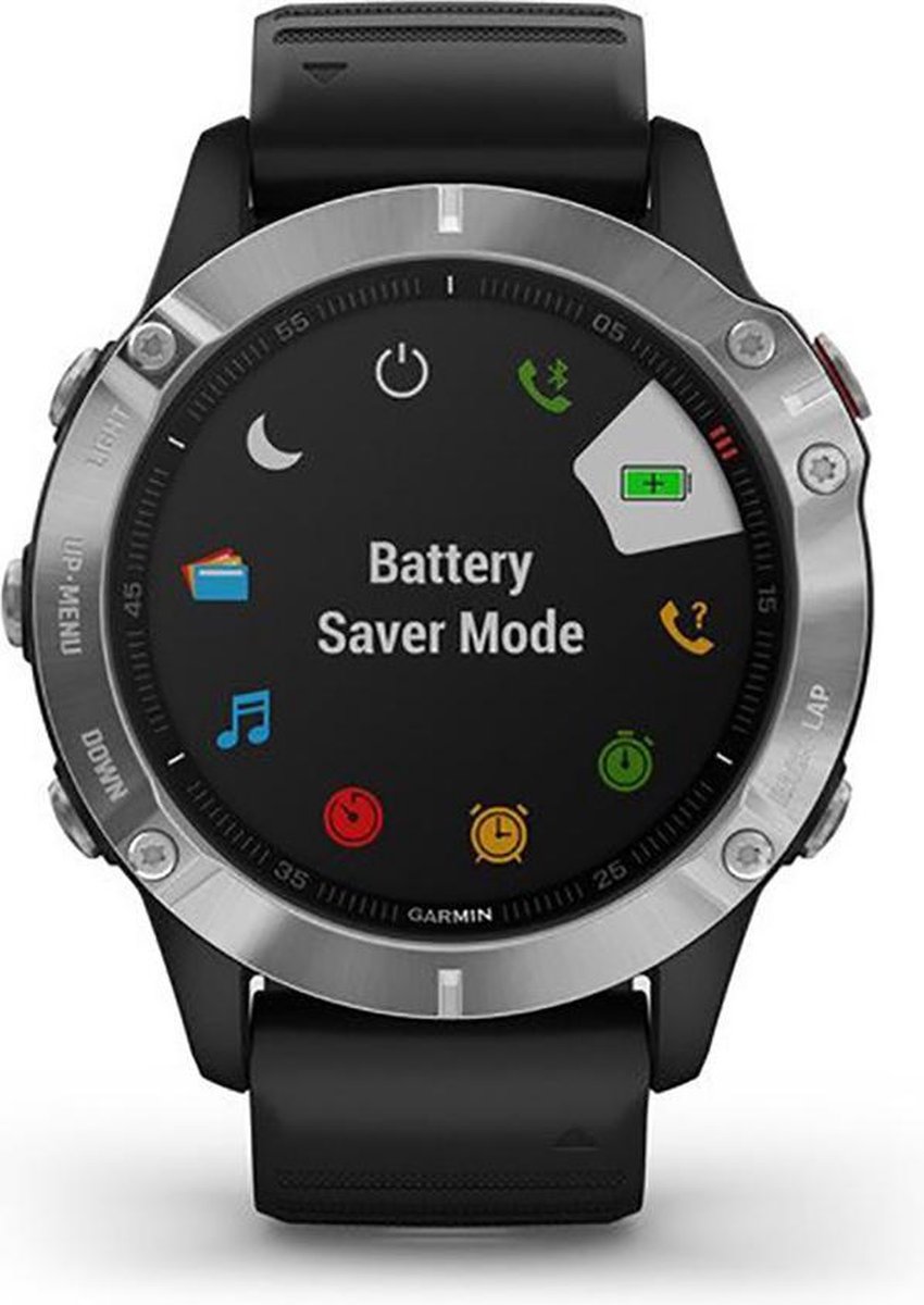 Garmin Fenix 6 47 mm - Zwart