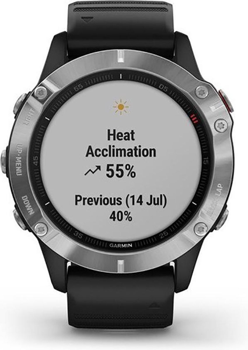 Garmin Fenix 6 47 mm - Zwart