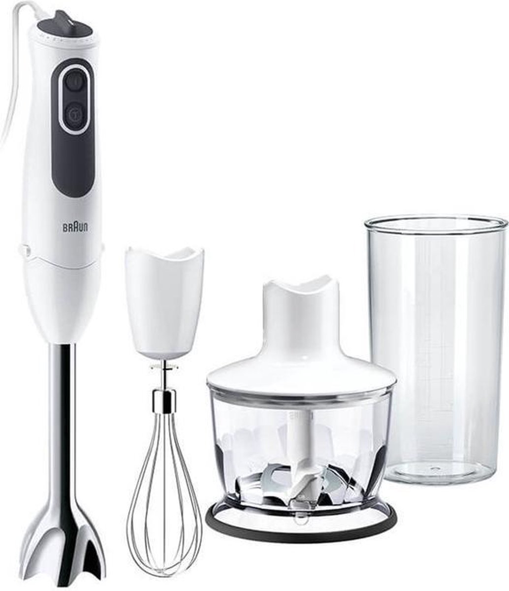 Braun Staafmixer Multiquick 3 Mq3135 Sauce - Wit