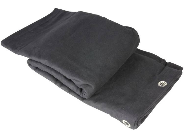 Adam Hall 0152X63 theaterdoek molton zwart 6 x 3 meter