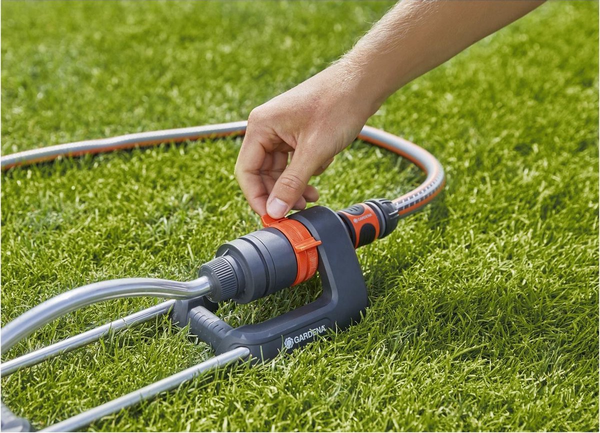 GARDENA Zwenksproeier Aqua S - Grijs