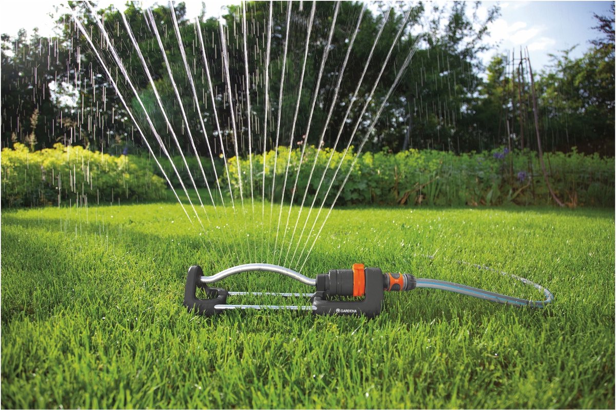 GARDENA Zwenksproeier Aqua S - Grijs