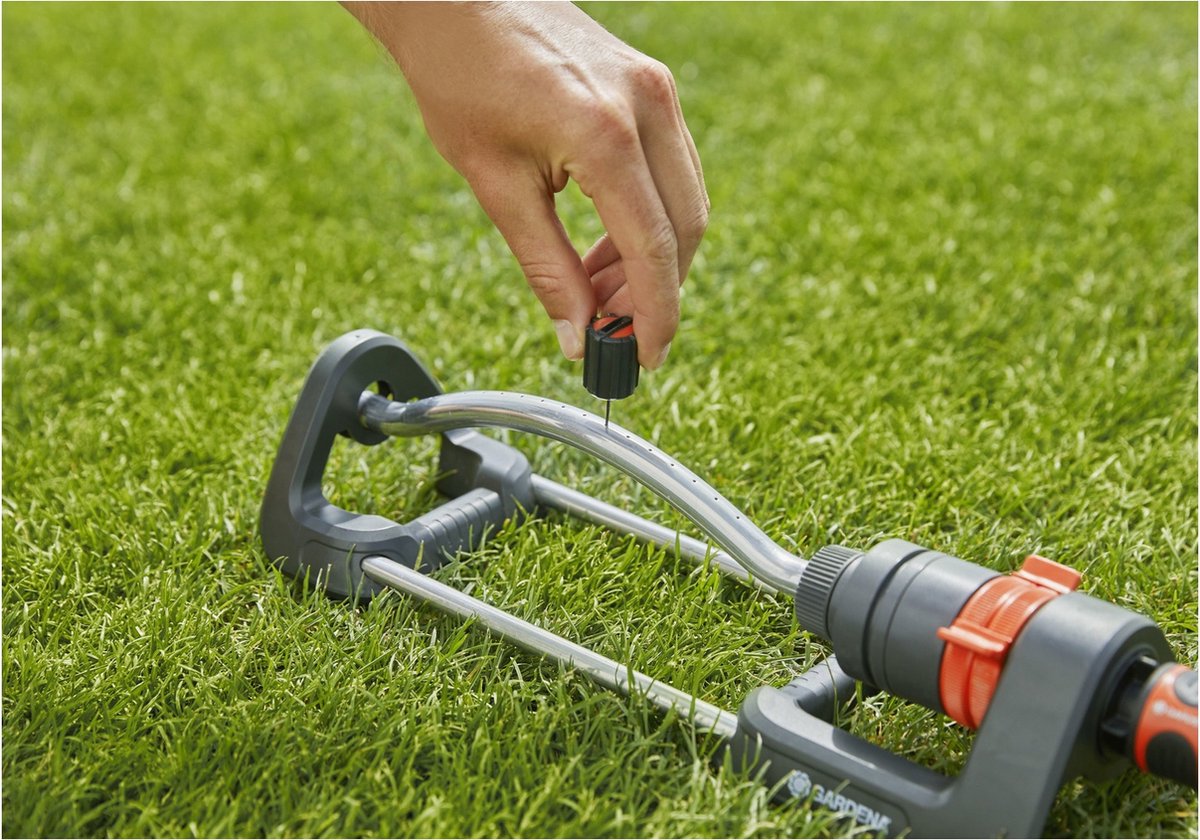 GARDENA Zwenksproeier Aqua S - Grijs