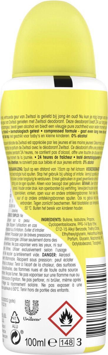 Zwitsal Deodorant Spray Original 100ml