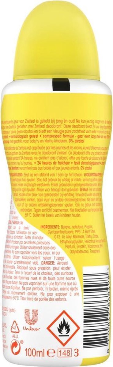 Zwitsal Deodorant Spray Original 100ml