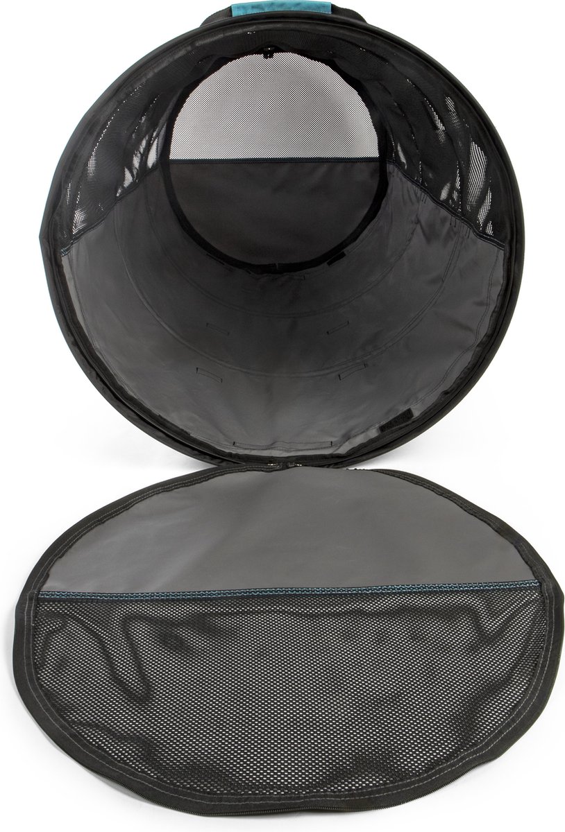 Sherpa Reisbench Hond Pet Tube - Zwart