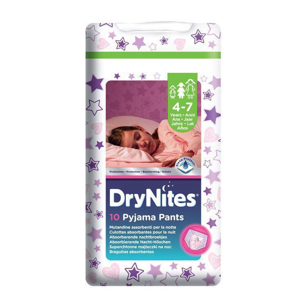 Huggies Drynites Luierbroekjes - Medium Girls - 4 t/m 7 jaar