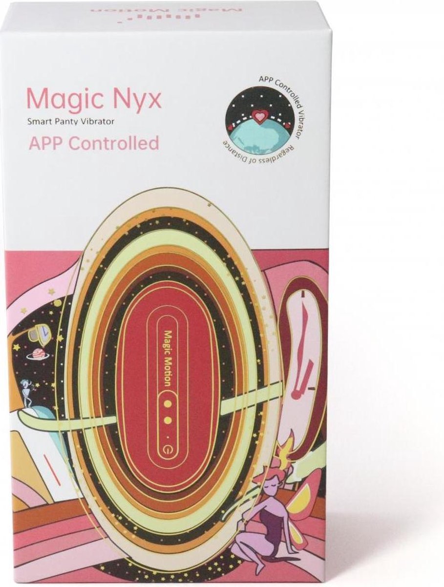Magic Motion - Nyx Smart Panty Vibrator App Controlled - Rood