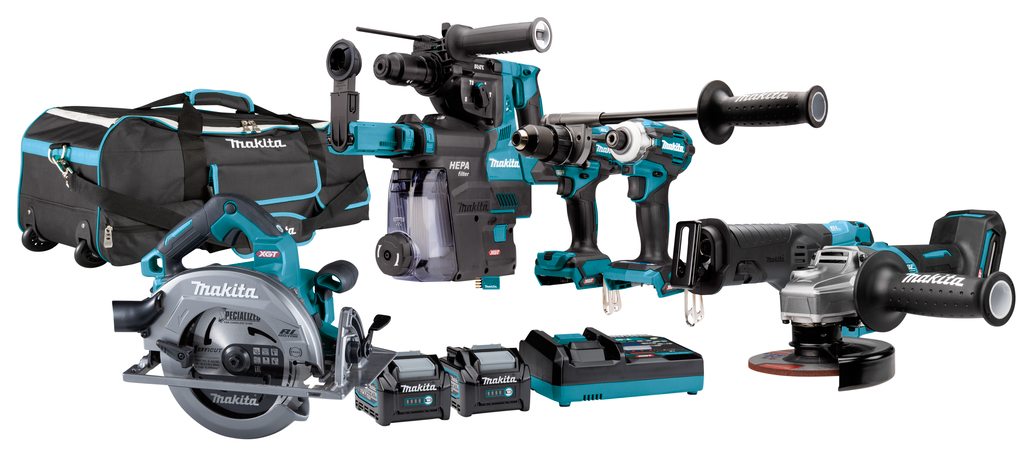 Makita DK0162G601 | Combiset max boren 40V | Incl. Accu&apos;s & lader | In tas