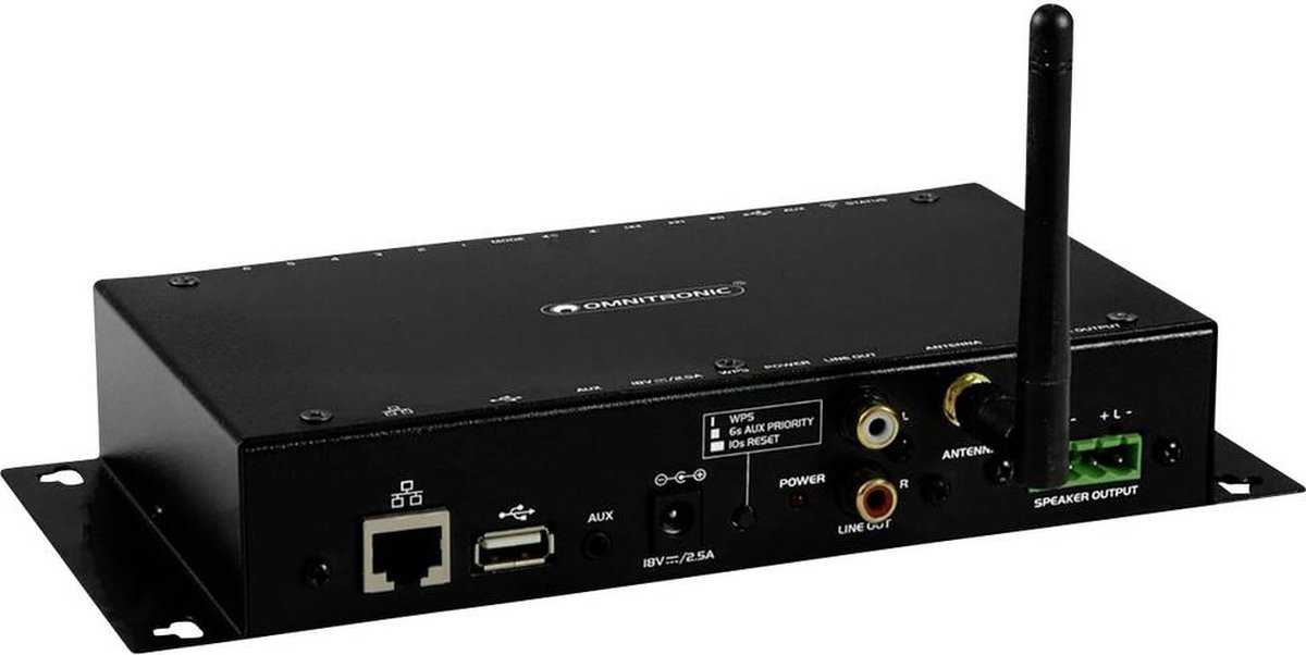 Omnitronic CIA-40WIFI draadloze versterker voor speakers