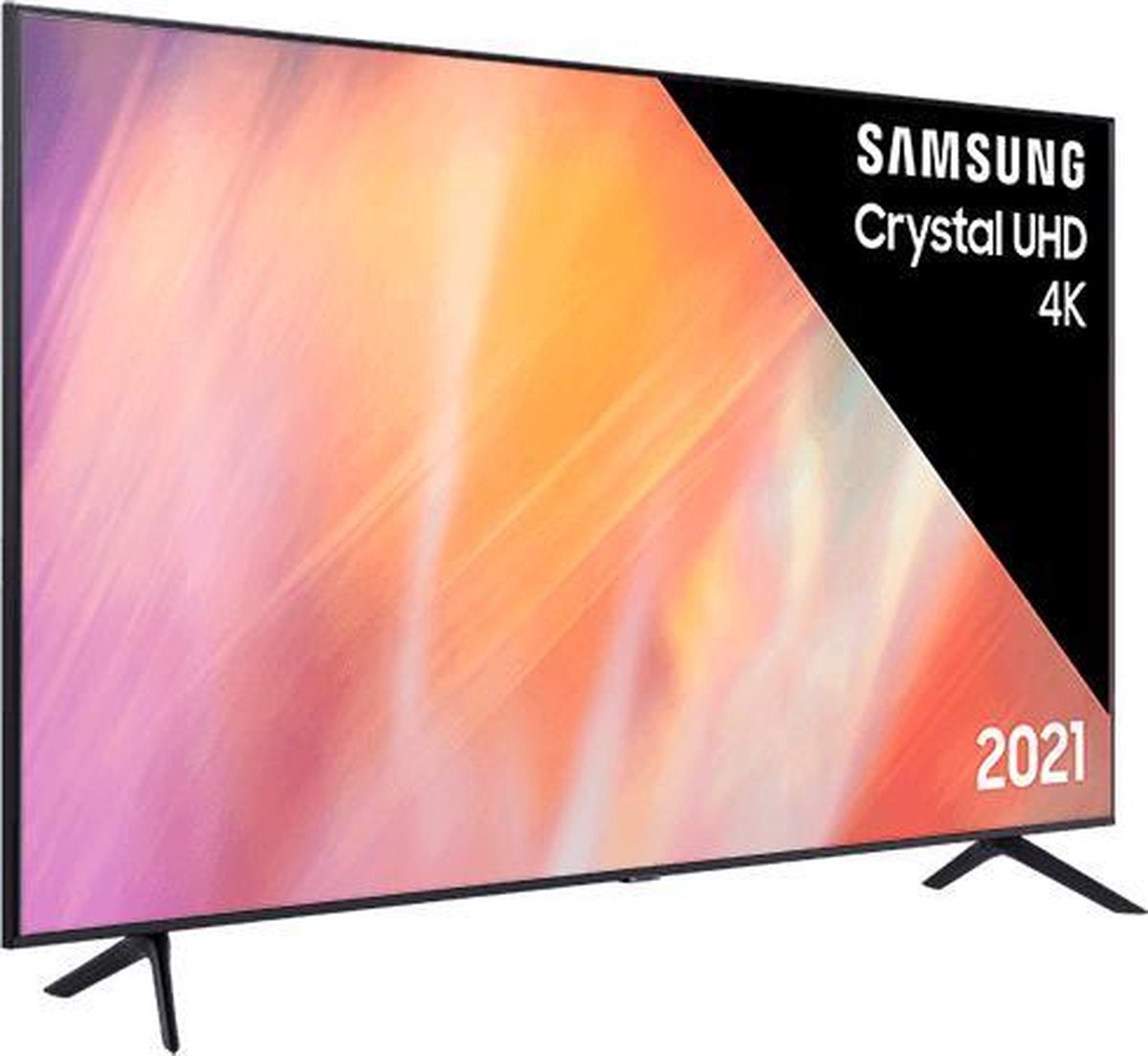 Samsung Crystal UHD 65AU7100 (2021) - Zwart