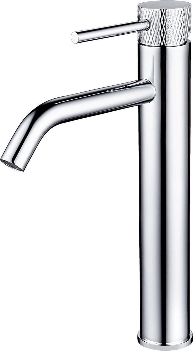 Wiesbaden Ribbd XL hoge wastafelmengkraan chroom 29.5310