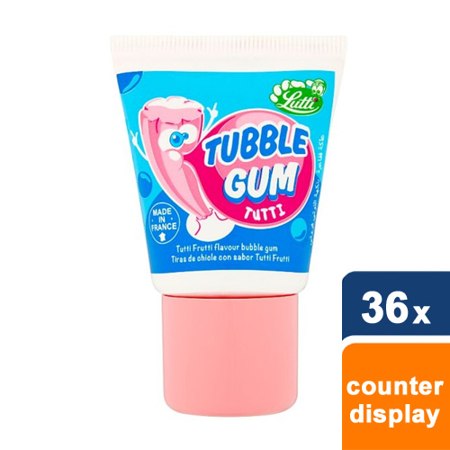 Lutti - Tubble Gum Tutti Frutti - 36 stuks