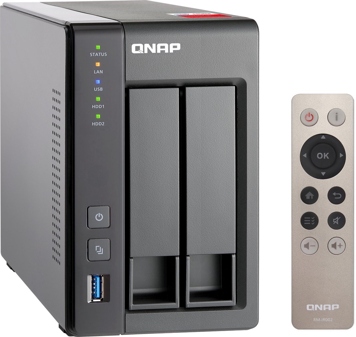 Qnap Turbo Station TS-251+ 2GB RAM - NAS - 0TB - - Negro