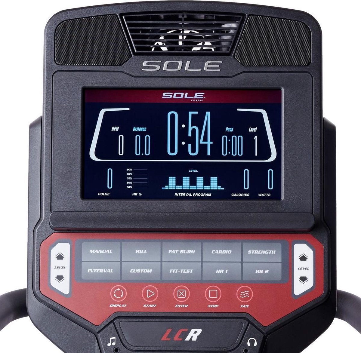 Sole Fitness LCR Ligfiets - Gratis trainingsschema - Zwart