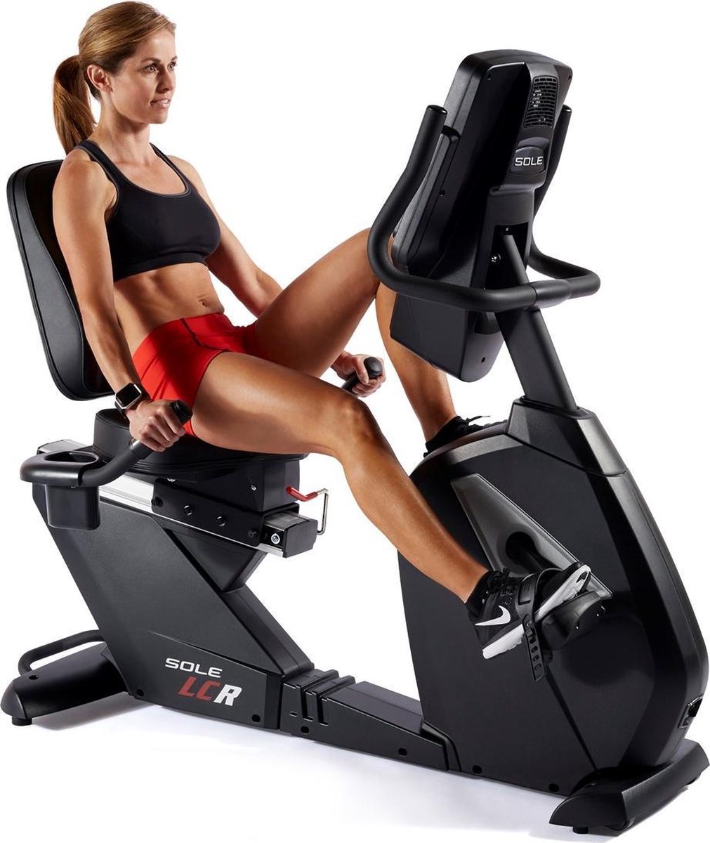 Sole Fitness LCR Ligfiets - Gratis trainingsschema - Zwart