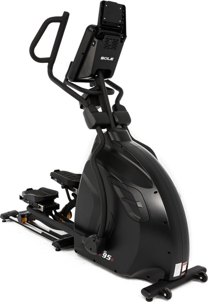 Sole Fitness E95S Crosstrainer - Gratis trainingsschema - Zwart